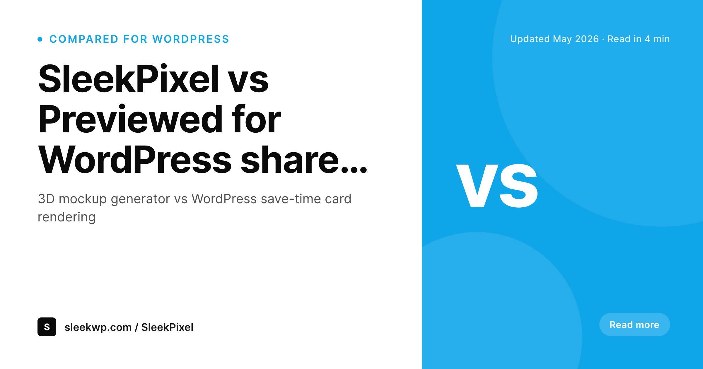 SleekPixel example output for Previewed alternative for WordPress