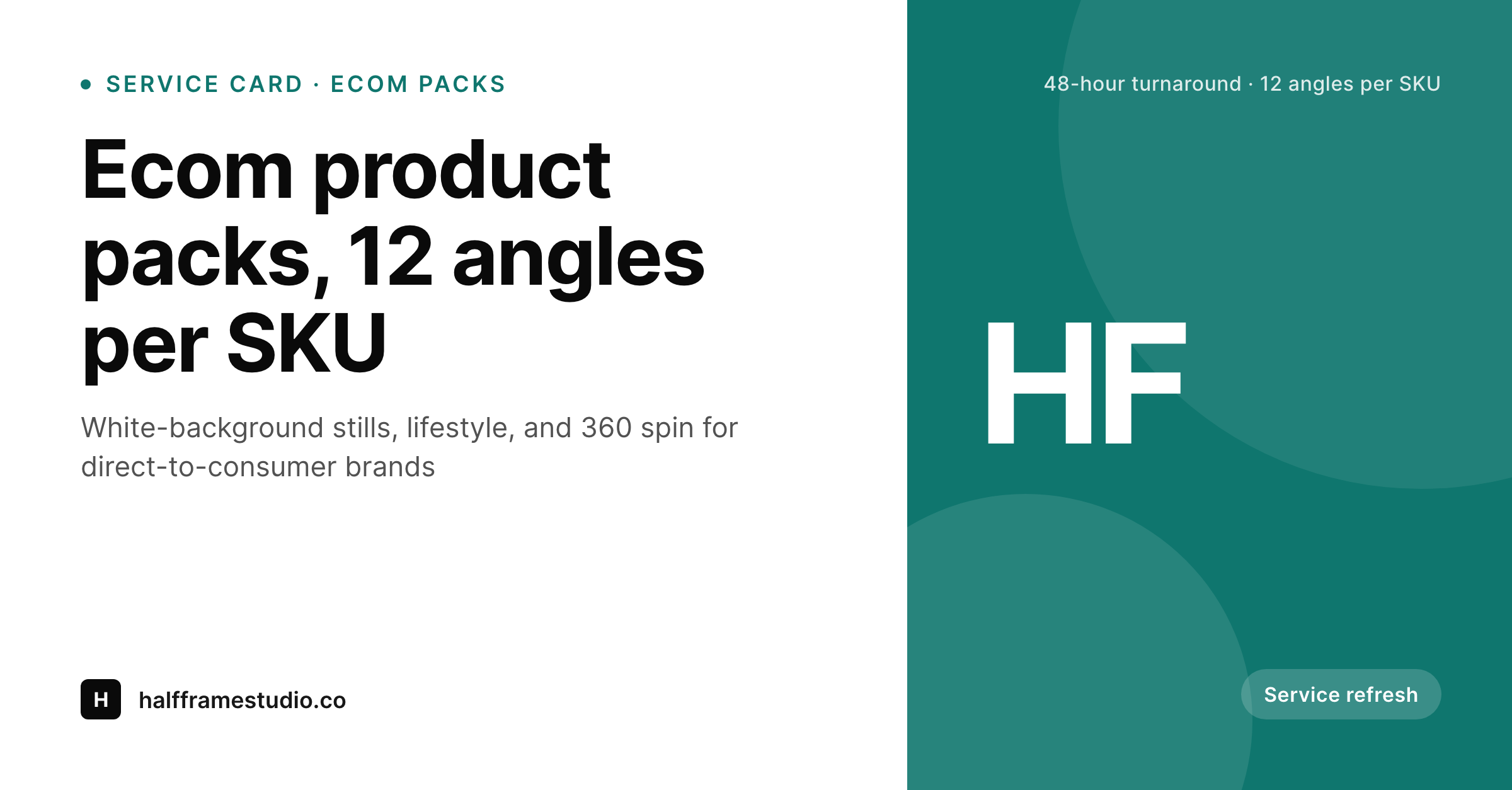 SleekPixel example output for product photographer