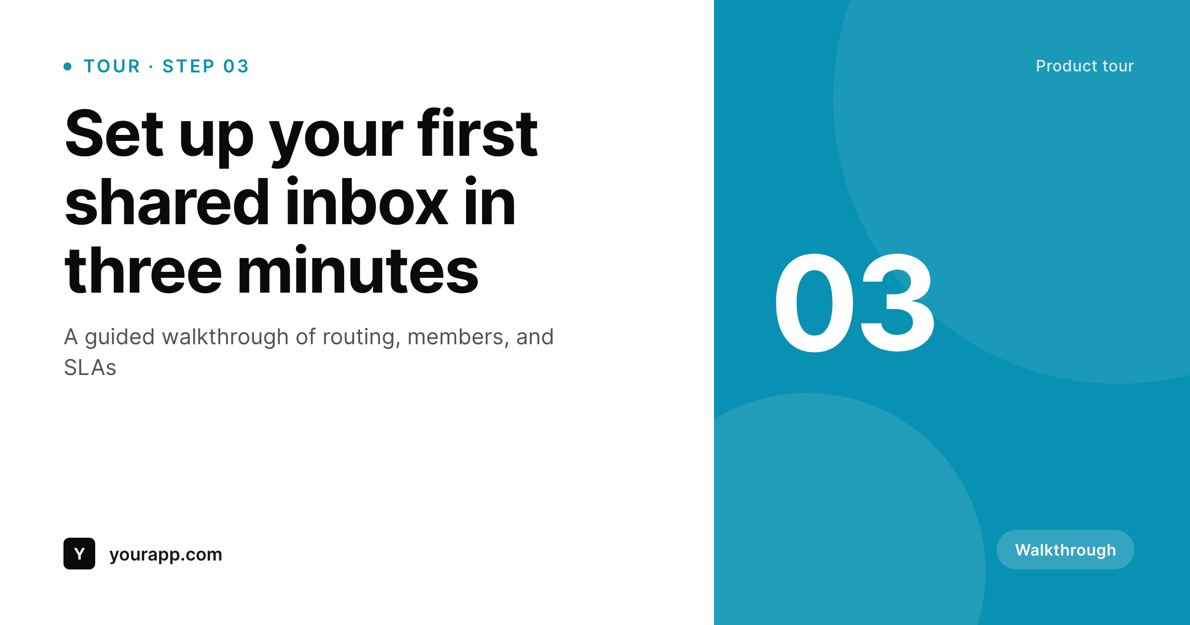 SleekPixel example output for product tour cards