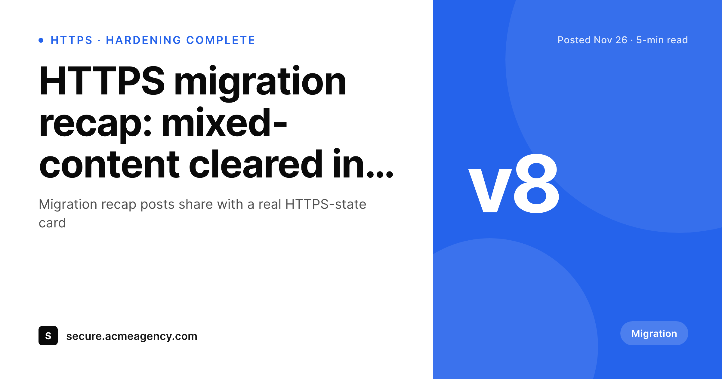 SleekPixel example output for Really Simple SSL