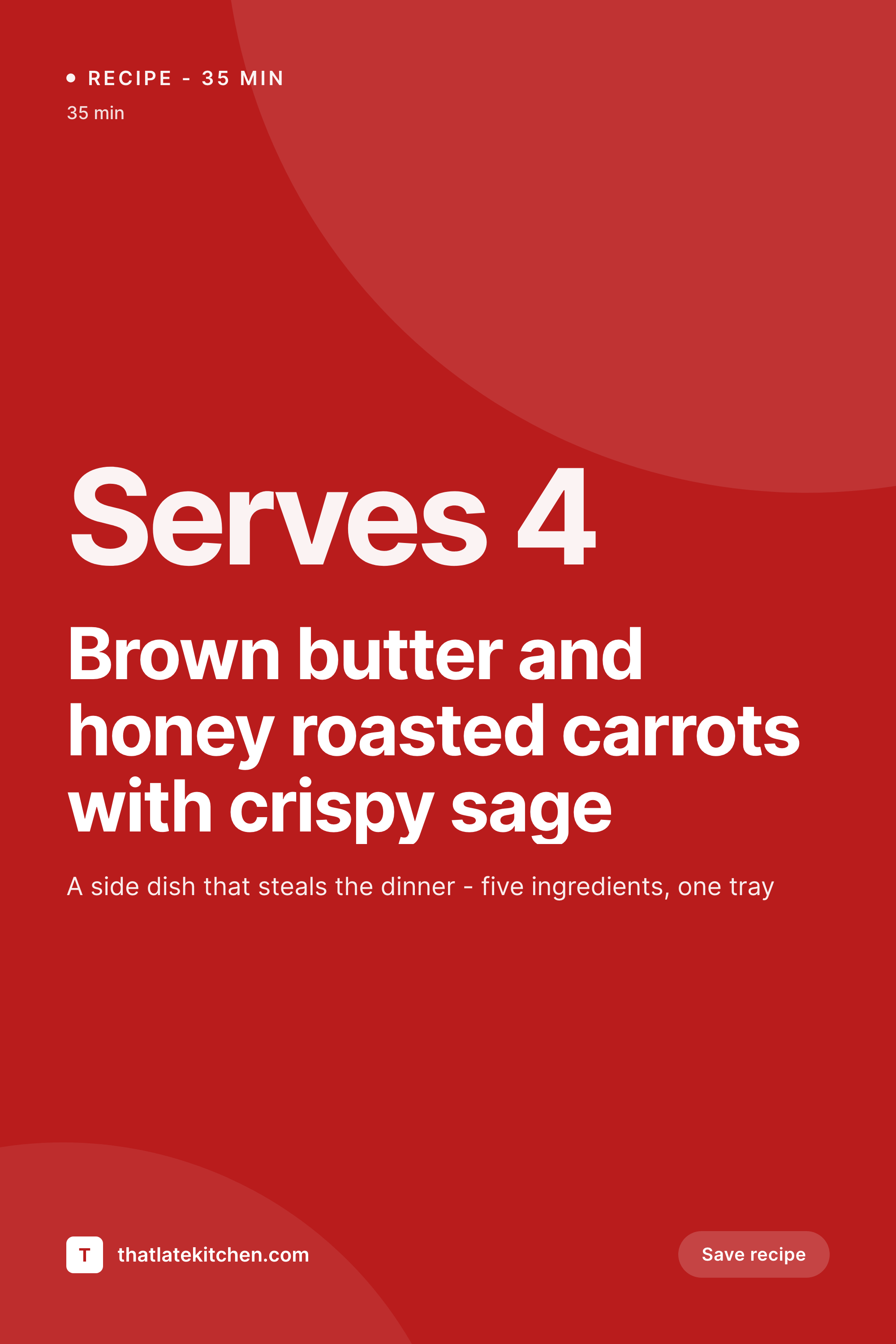 SleekPixel example output for recipe