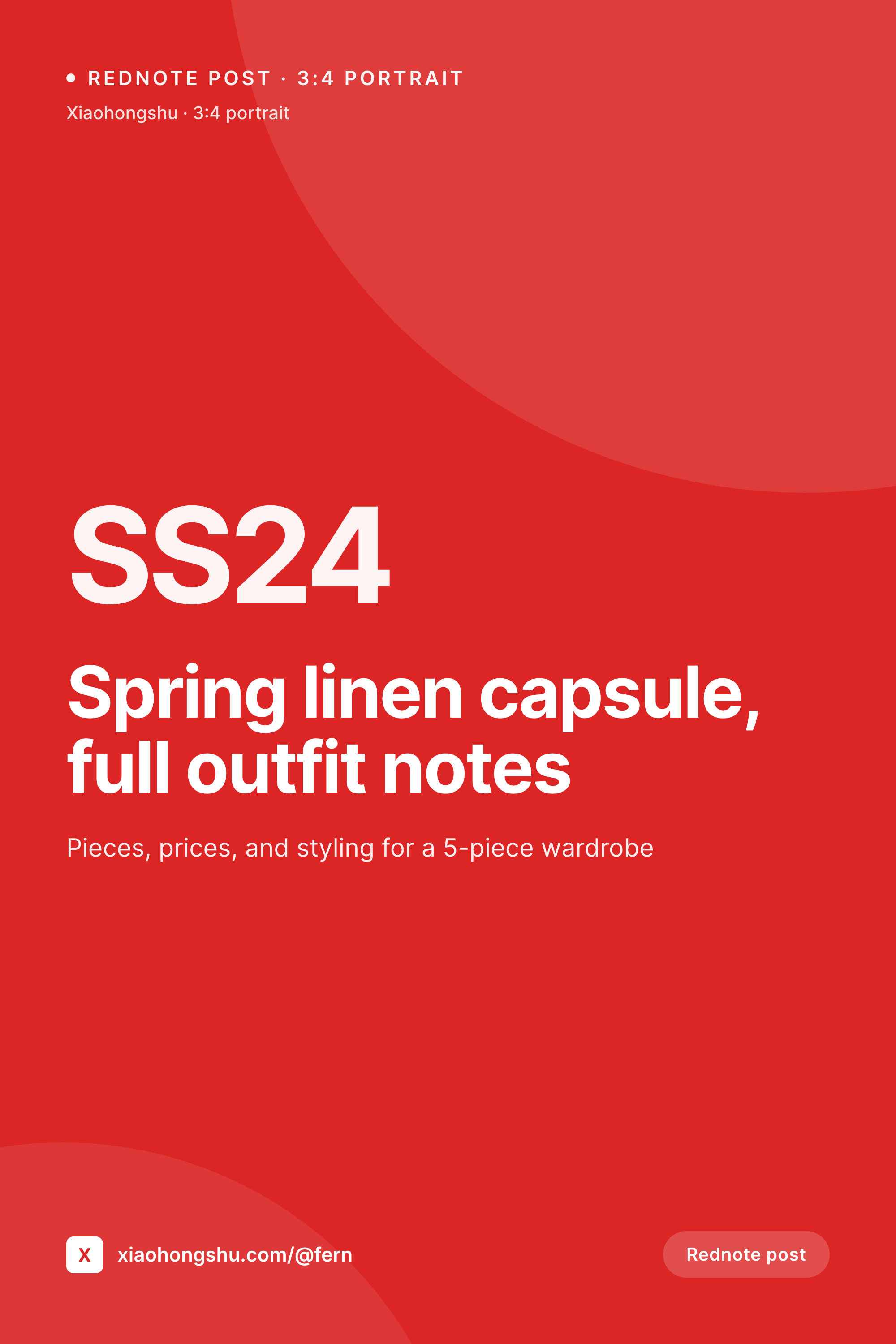 SleekPixel example output for Rednote (Xiaohongshu) post