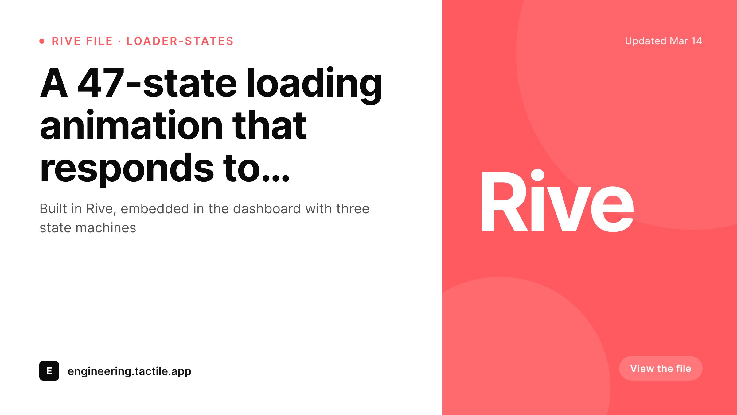 SleekPixel example output for Rive animations