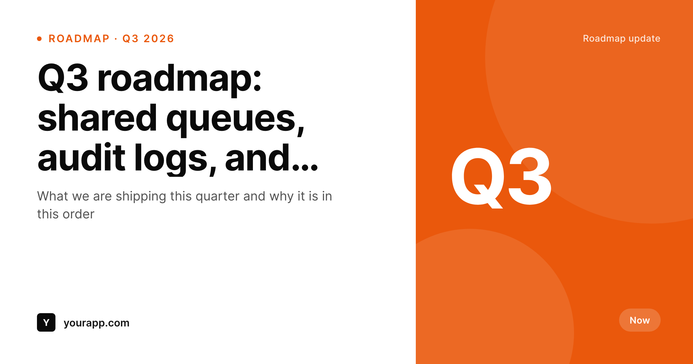 SleekPixel example output for roadmap update cards
