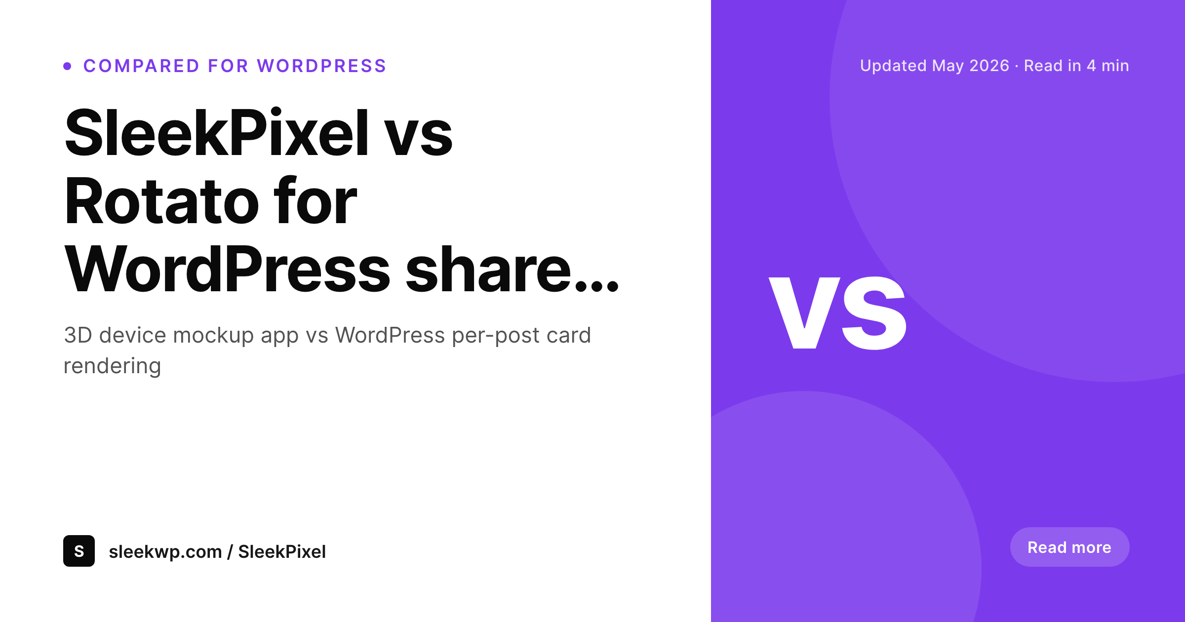 SleekPixel example output for Rotato alternative for WordPress