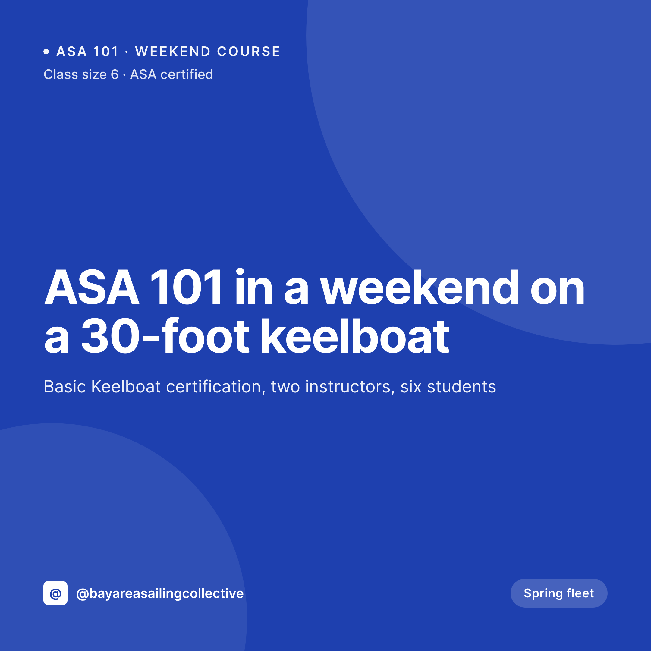 SleekPixel example output for sailing school