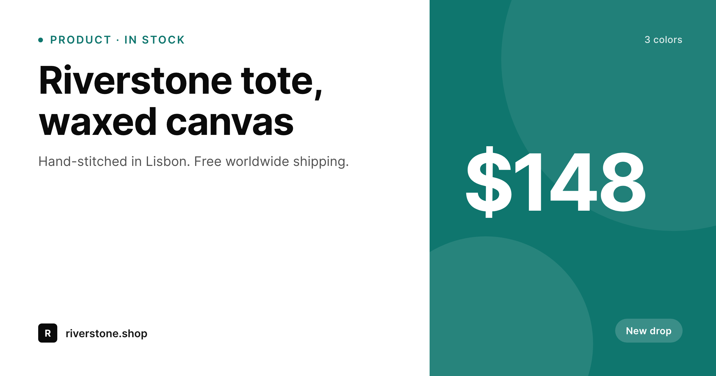SleekPixel example output for Shopify products