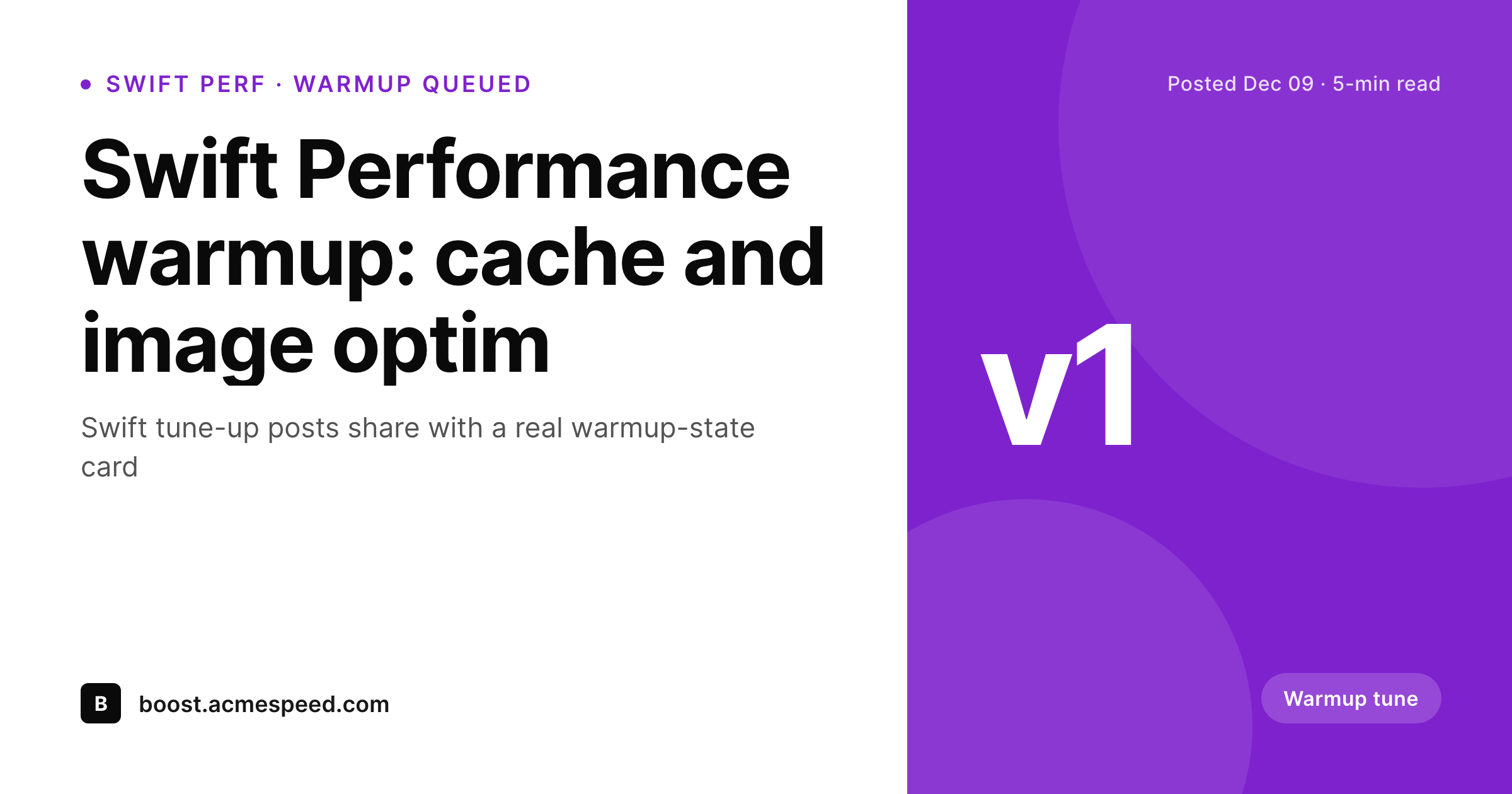 SleekPixel example output for Swift Performance