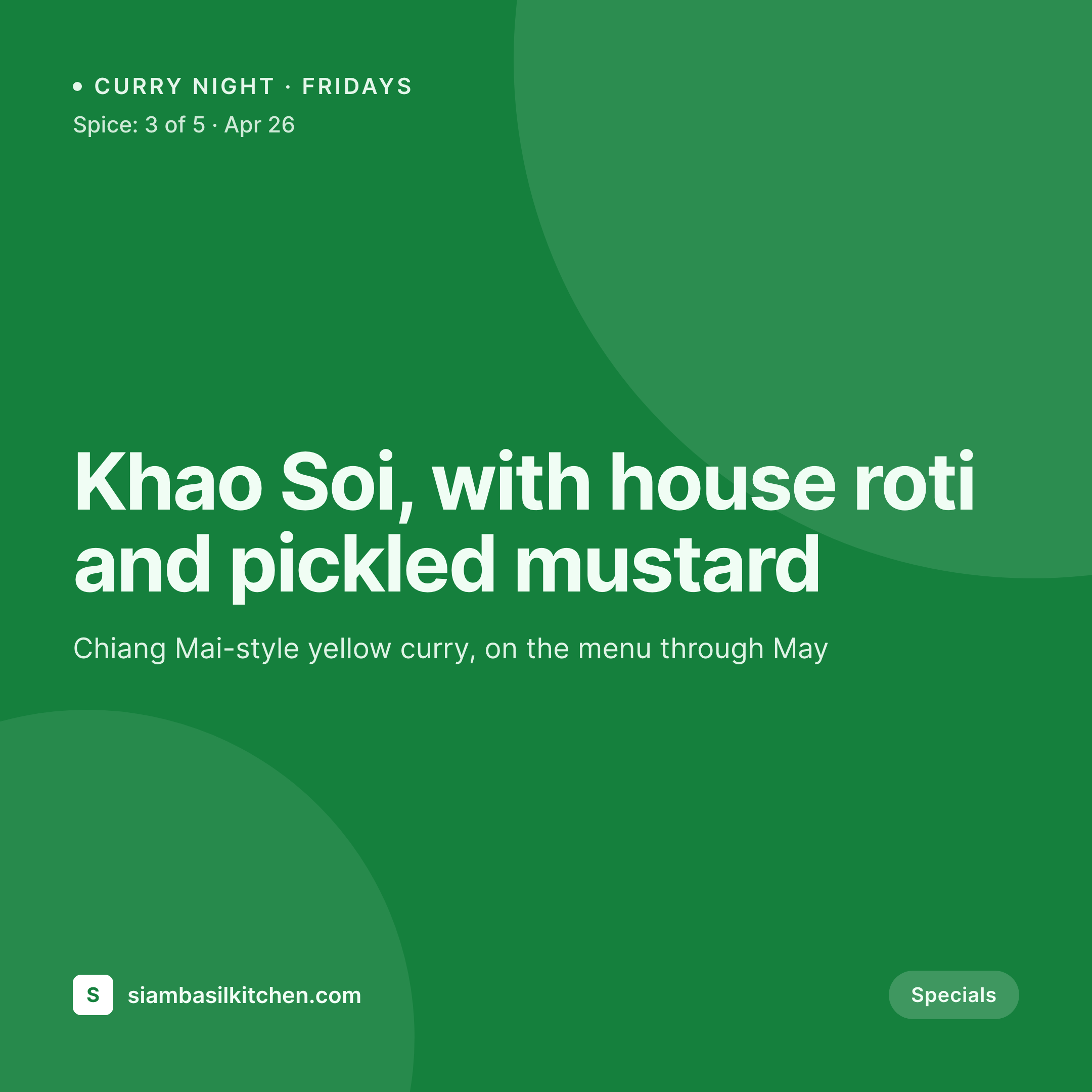 SleekPixel example output for Thai restaurants
