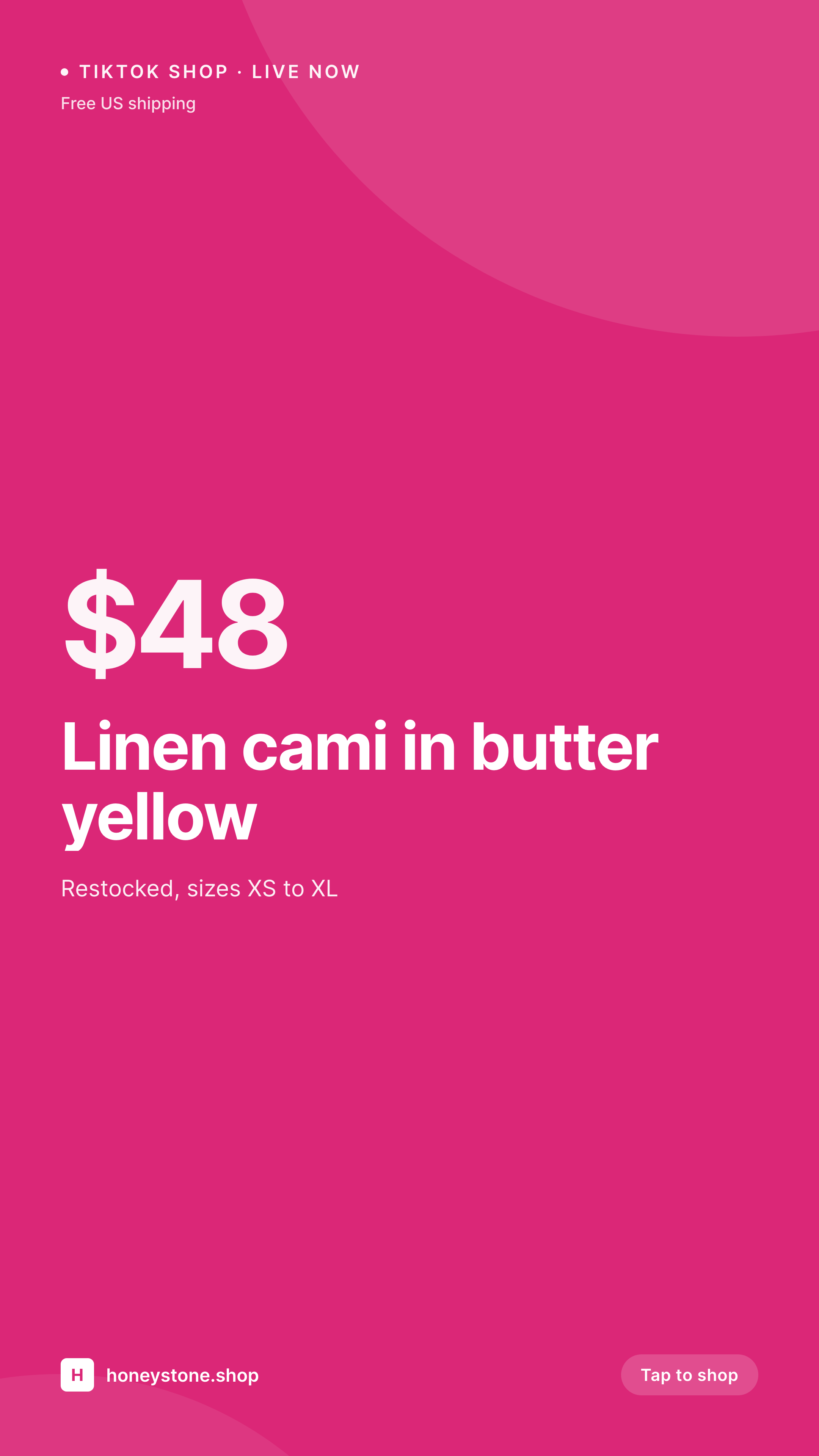 SleekPixel example output for TikTok shop images