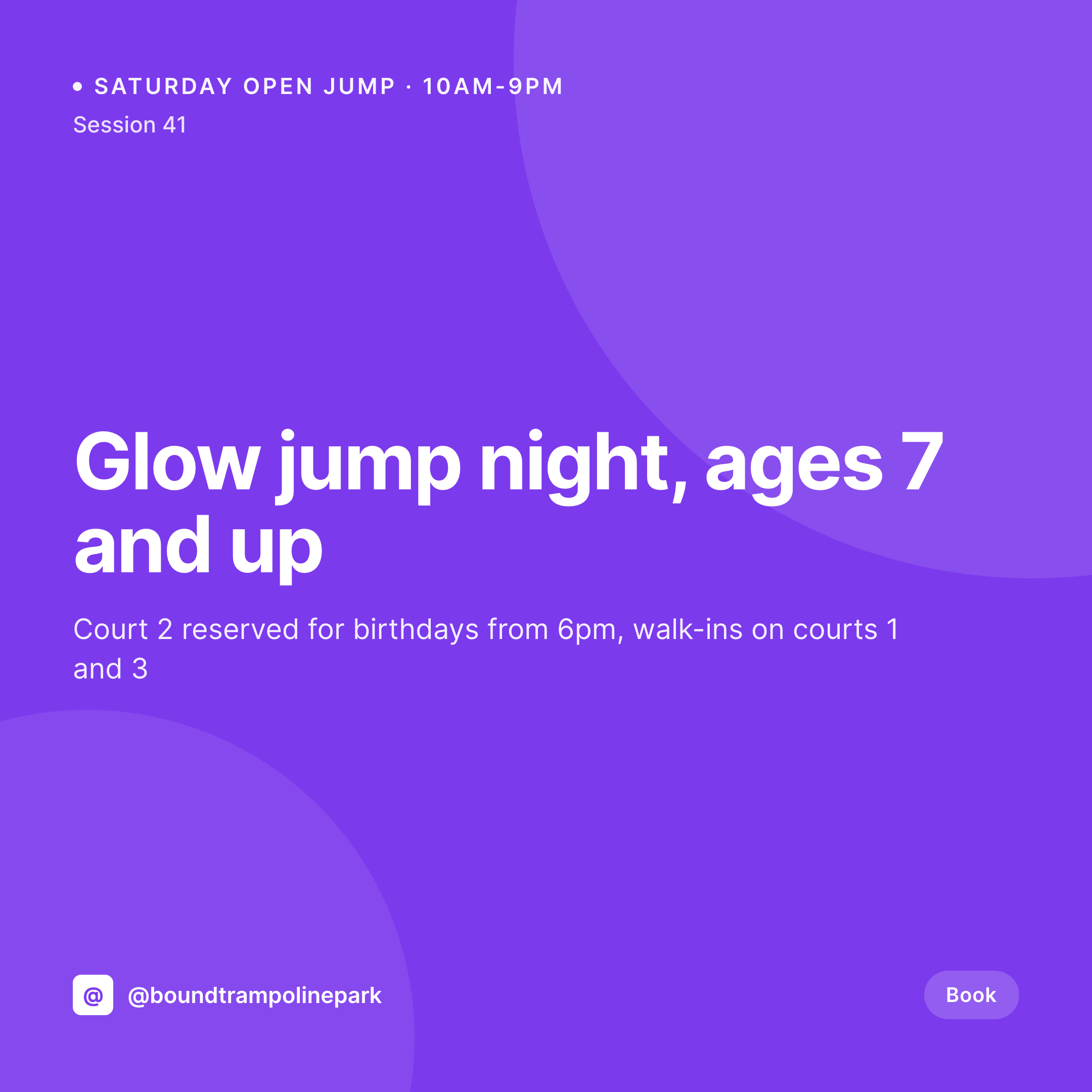 SleekPixel example output for trampoline park