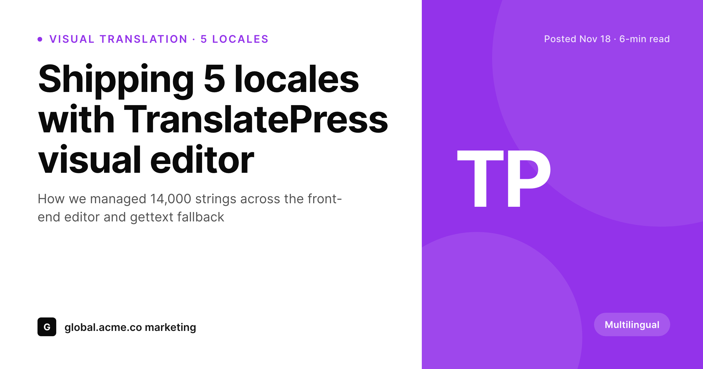 SleekPixel example output for TranslatePress