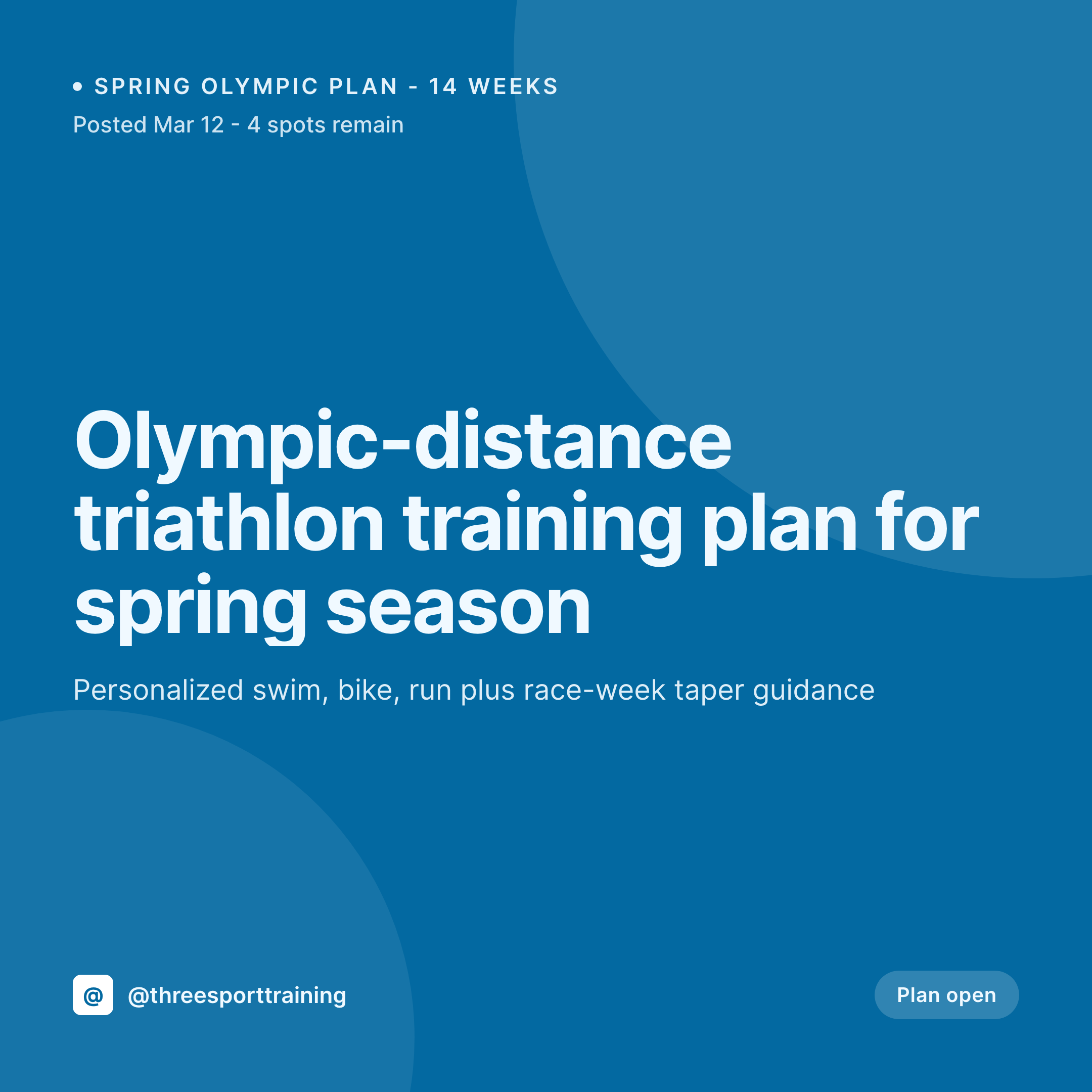 SleekPixel example output for triathlon coach