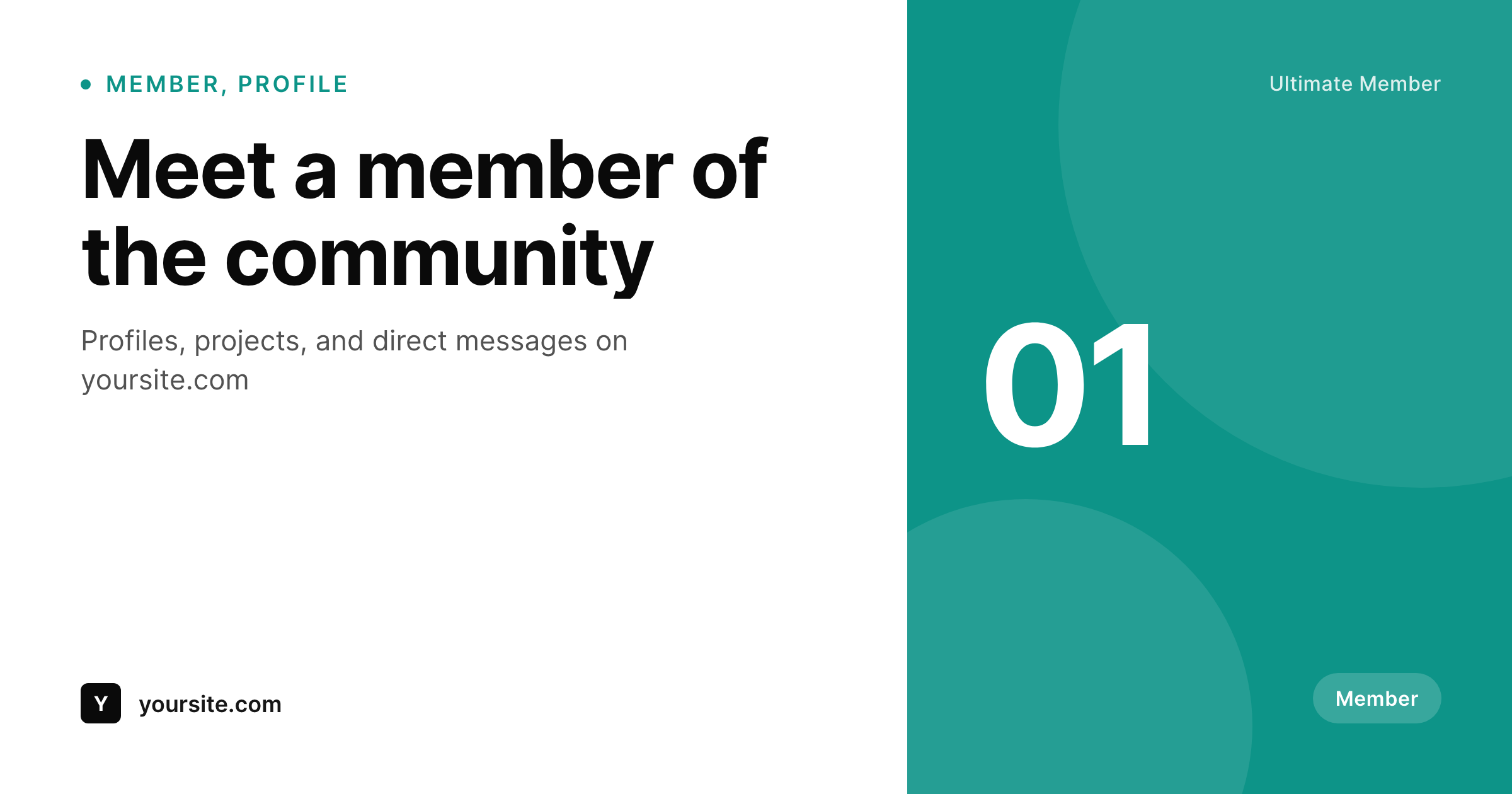 SleekPixel example output for Ultimate Member
