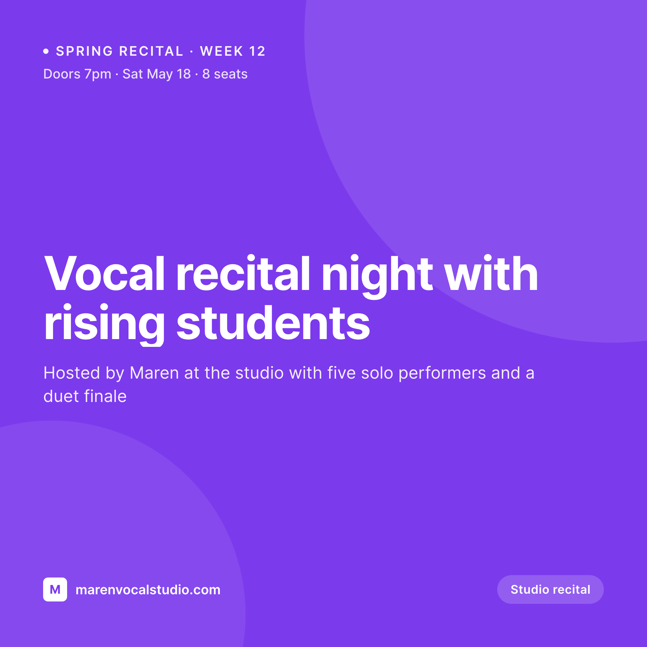 SleekPixel example output for voice coach