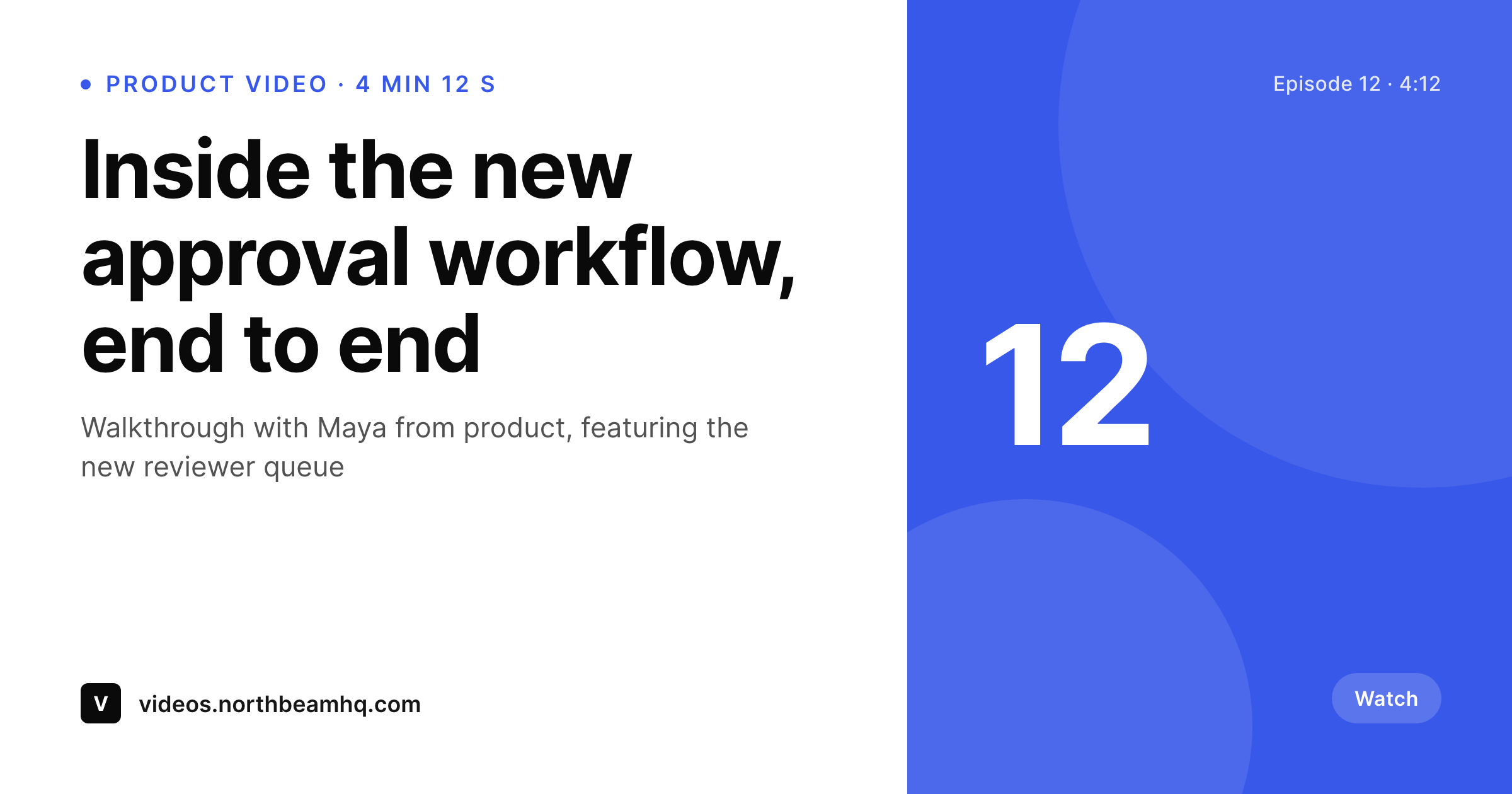 SleekPixel example output for Wistia videos