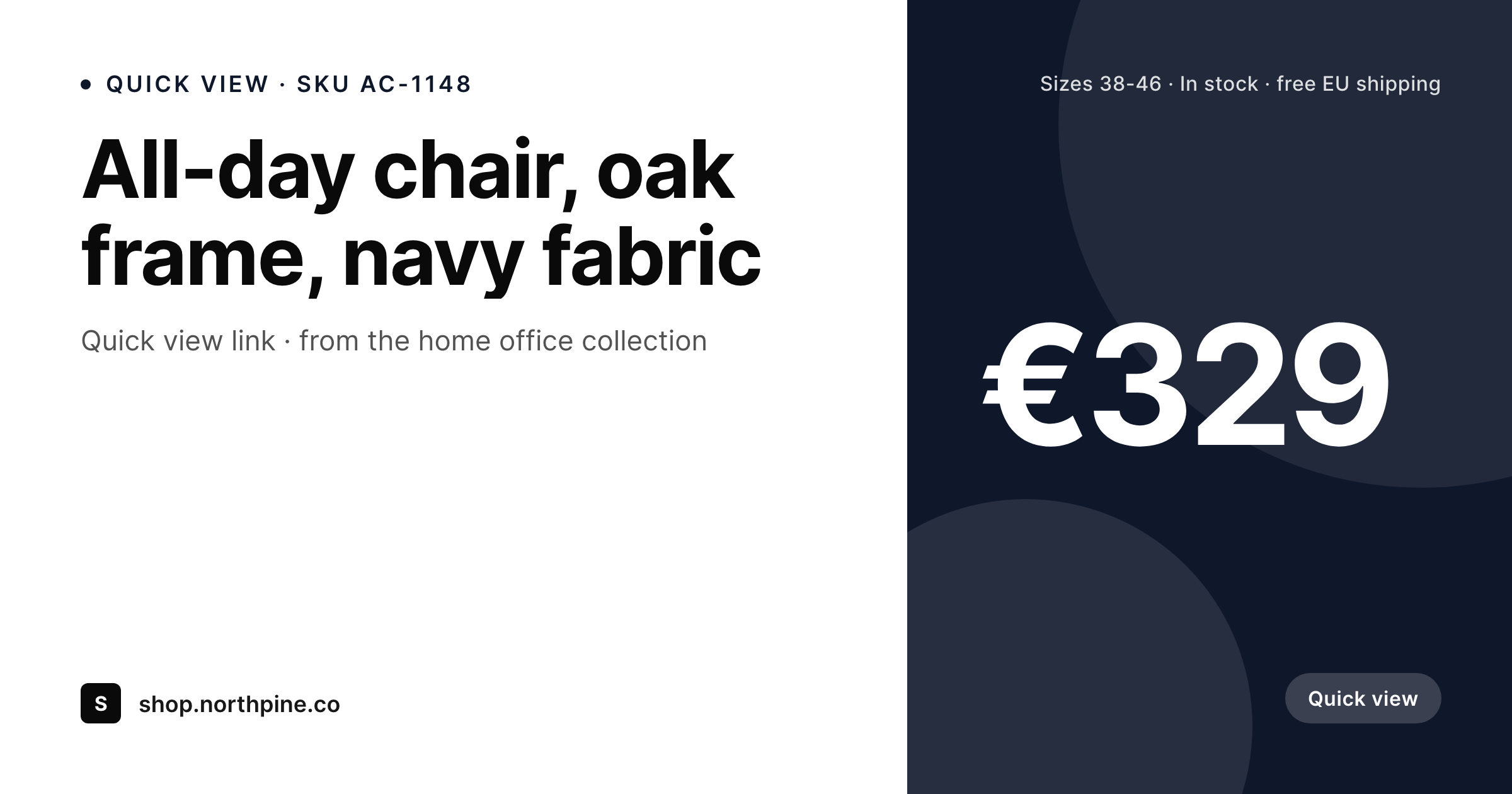 SleekPixel example output for YITH WooCommerce Quick View