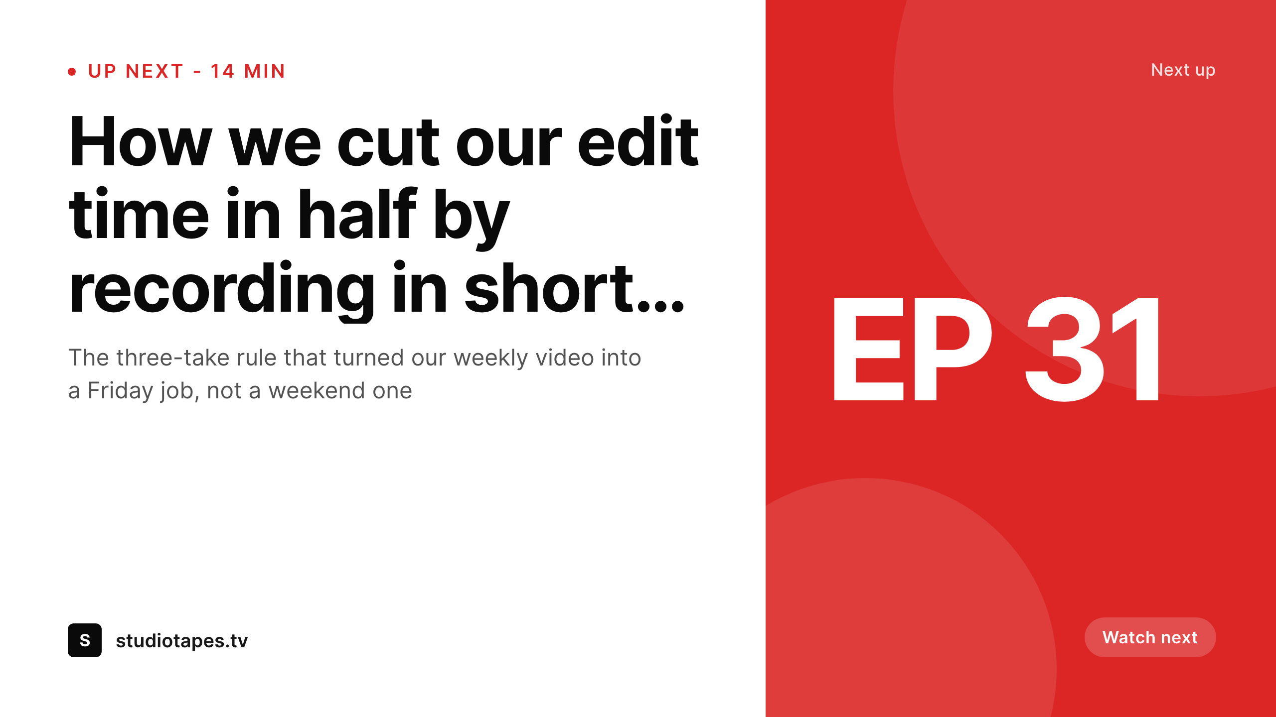 SleekPixel example output for YouTube end cards