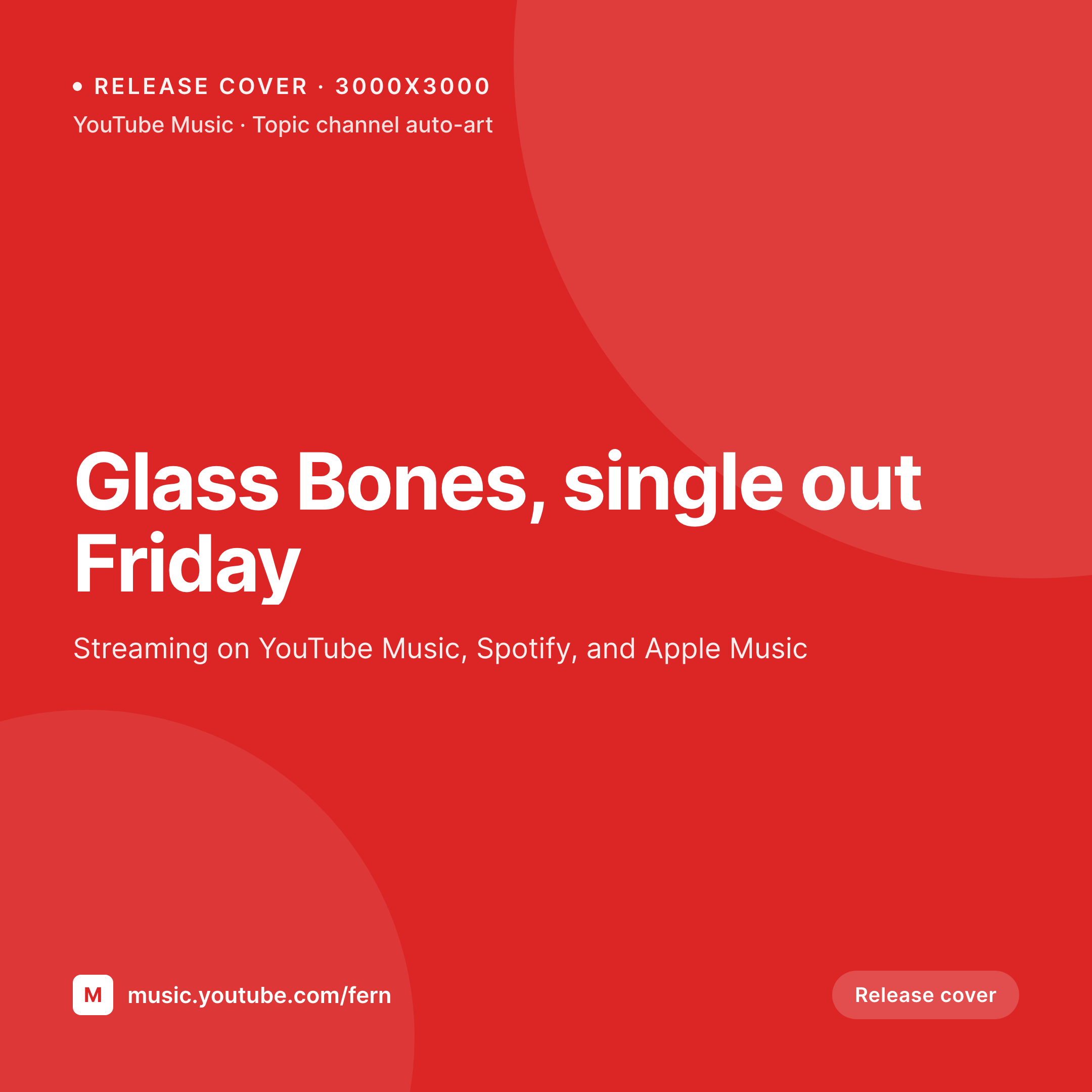 SleekPixel example output for YouTube Music cover art